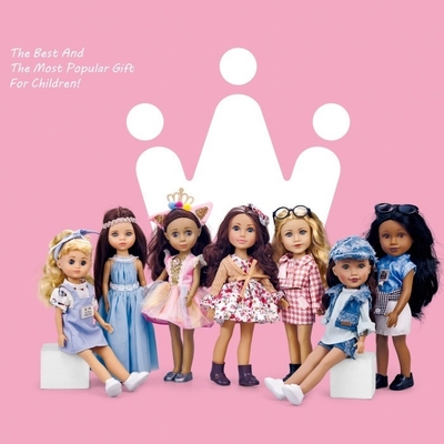 Educational Custom Logo OEM/ODM 14&quot; Full Silicone Cute Doll Gifts
