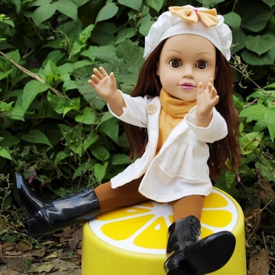 50cm Custom Logo OEM/ODM Educational Plastic Silicone Cute Doll Gifts