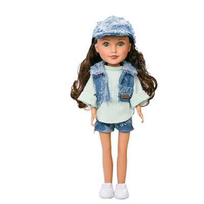 Educational Custom Logo OEM/ODM 14&quot; Full Silicone Cute Doll Gifts