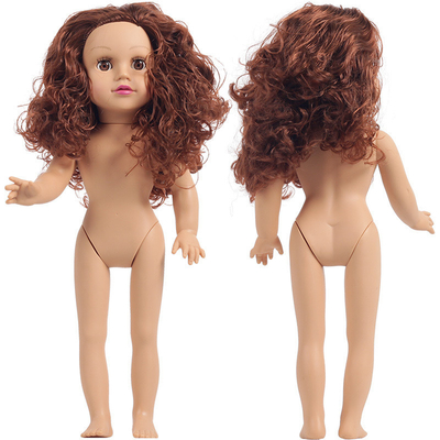 18 inch African American Doll Fashion Series Number for Girls' Play and Learning
