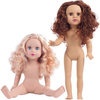 18 inch African American Doll Fashion Series Number for Girls' Play and Learning