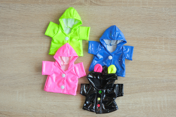 Casual Oem Customization Doll Clothing Removable with Zipper Closure