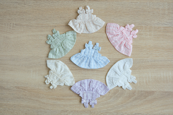 Casual Oem Customization Doll Clothing Removable with Zipper Closure
