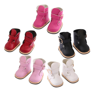 ODM Doll Accessories 18inch American Girl Doll Shoes Boots 45cm dress up Winter Boots doll shoes