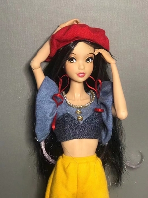 Fashionable Custom Vinyl Doll 14 Inch wear resistant For Birthday Gift