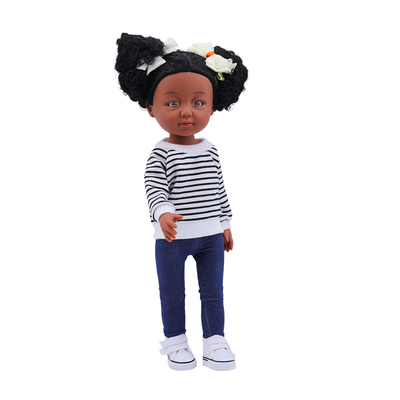 12 Inch Black Doll Realistic African Doll Clothes Gift Black Baby Dolls For Kids