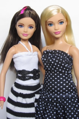 Customizable Cotton 11.5 Inch Collection Dolls With Dress For Barbie Dolls