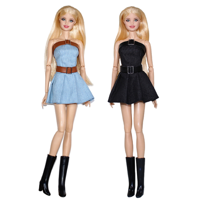 Customizable Cotton 11.5 Inch Collection Dolls With Dress For Barbie Dolls